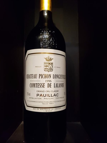 Chateau Pichon Longueville Comtess de Lalande 1996