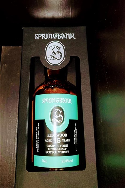 Springbank 15 Rumwood