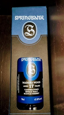 Springbank 17 Madiera Wood